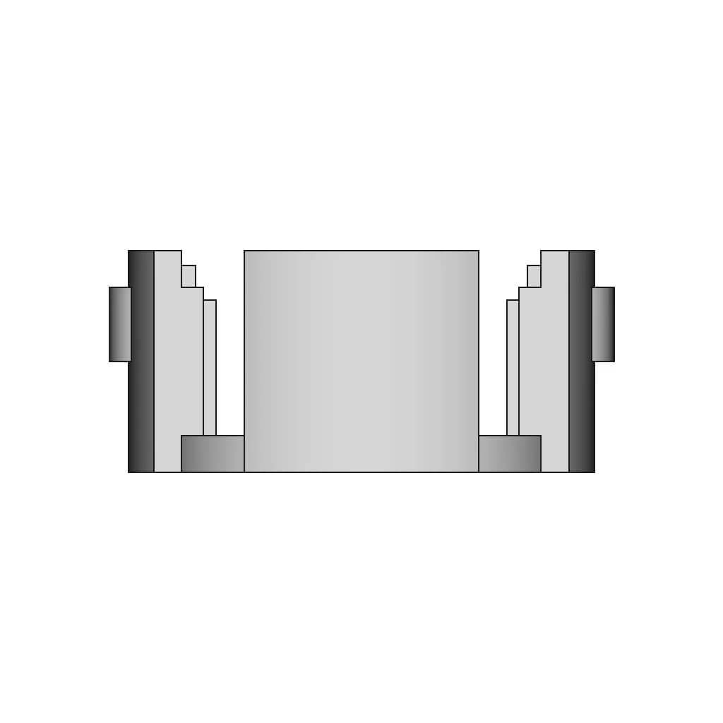 18 Volt Brushed Dc Motor Fixing Piece - Standard Mechanical Component_90_0_degree_snapshot