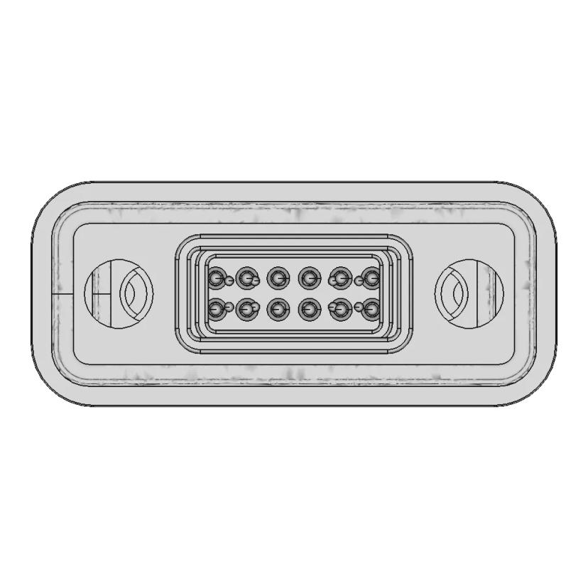 Harwin Connector M90 | 3D Engineering Design File