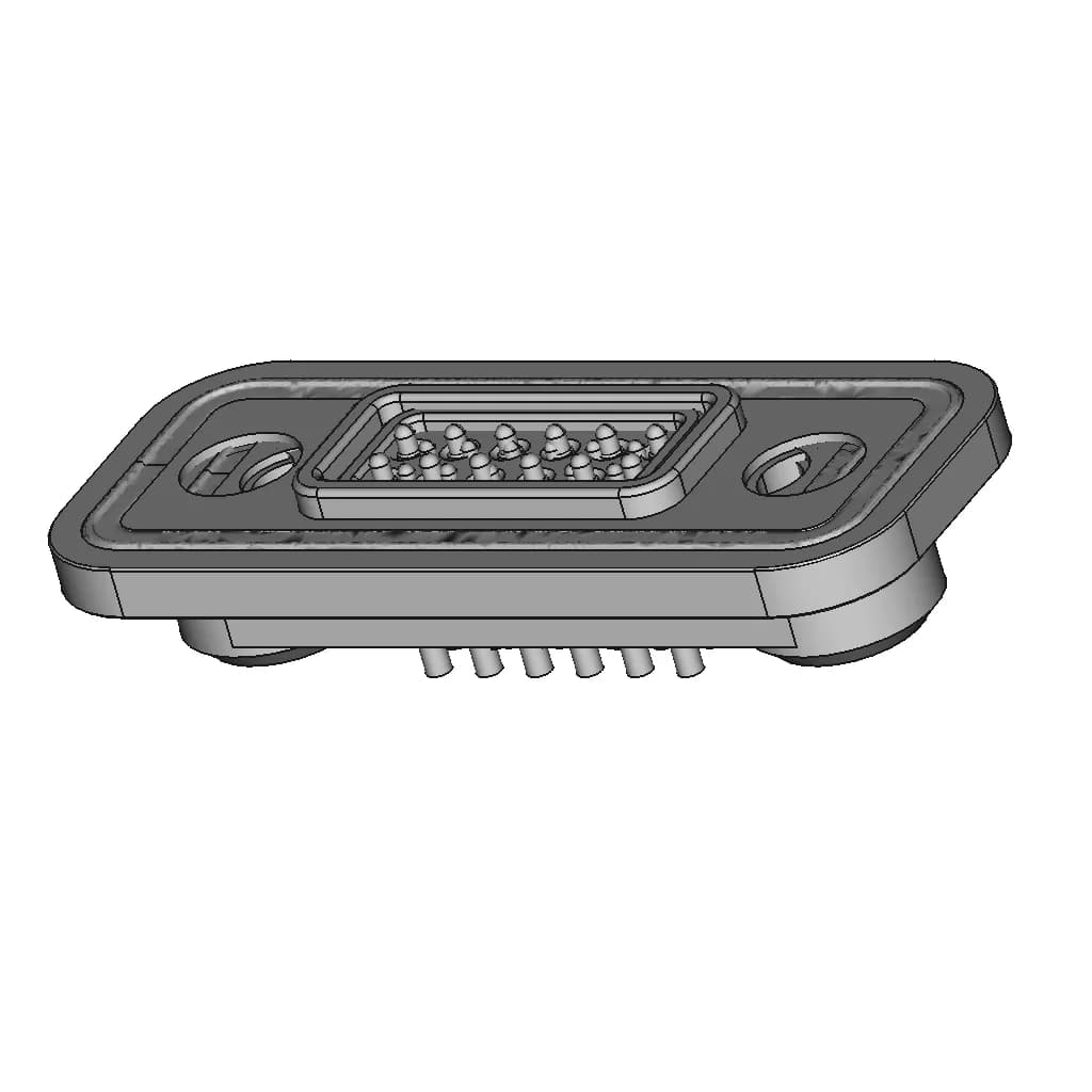 Harwin Connector M90 | 3D Engineering Design File_60_30_degree_snapshot