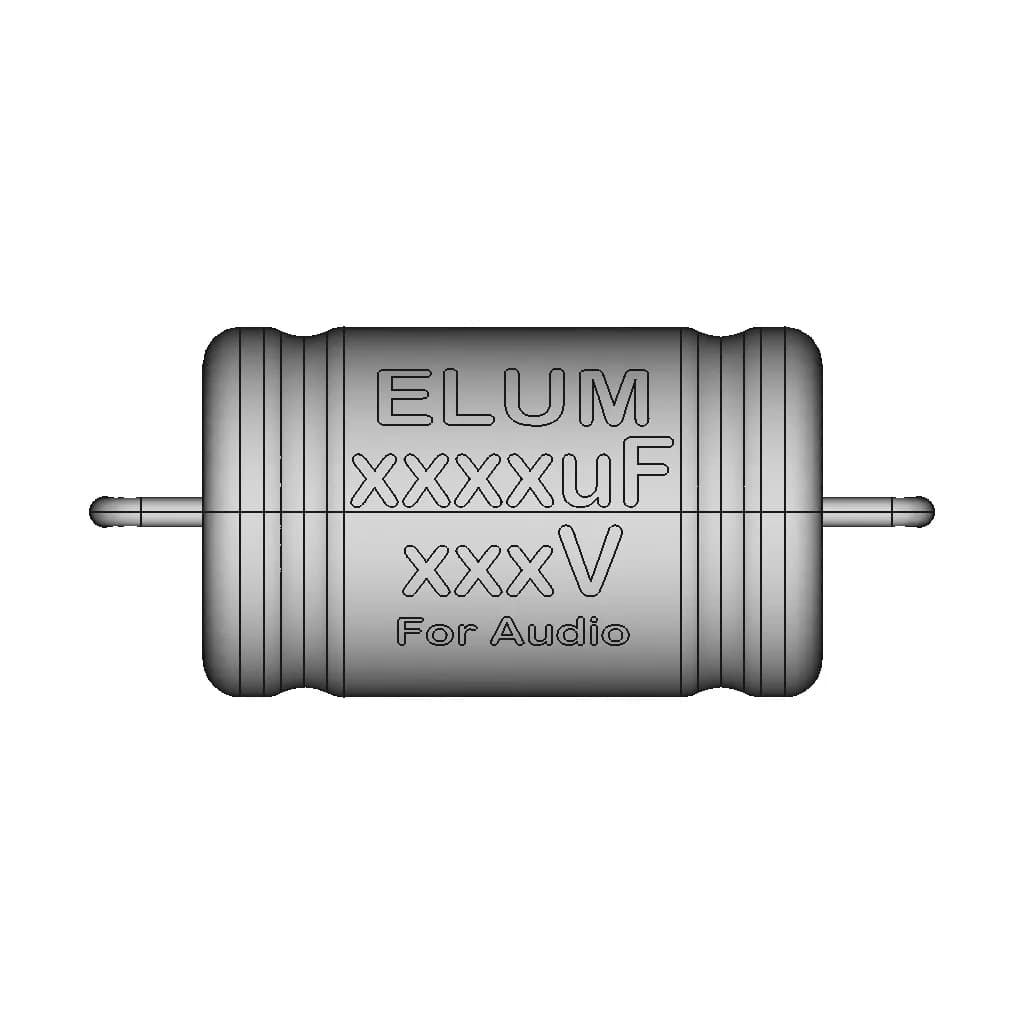 Bi-Polar Axial Capacitor - Standard Mechanical Component_0_0_degree_snapshot