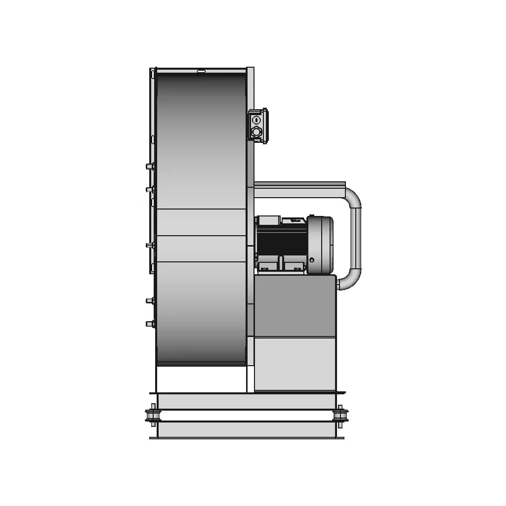 Backward Centrifugal Fan | 3D Engineering Design File_0_0_degree_snapshot