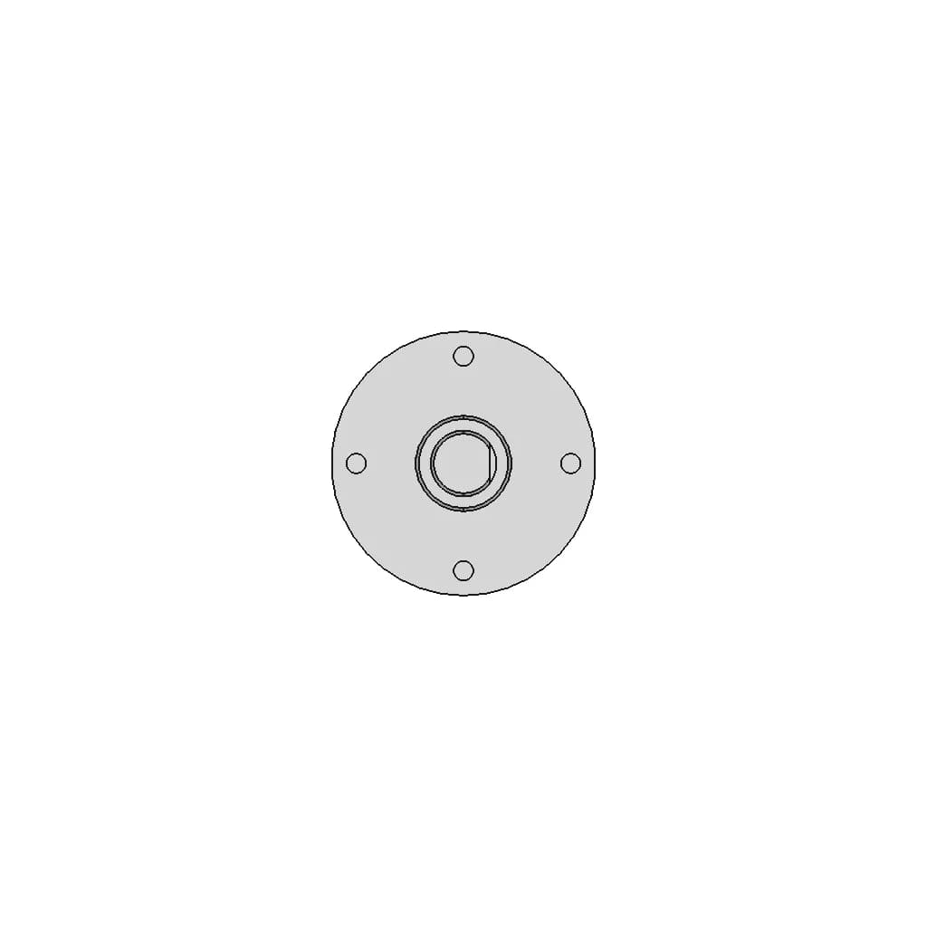 Ga24Y-370 Motor | 3D Engineering Design File_270_0_degree_snapshot