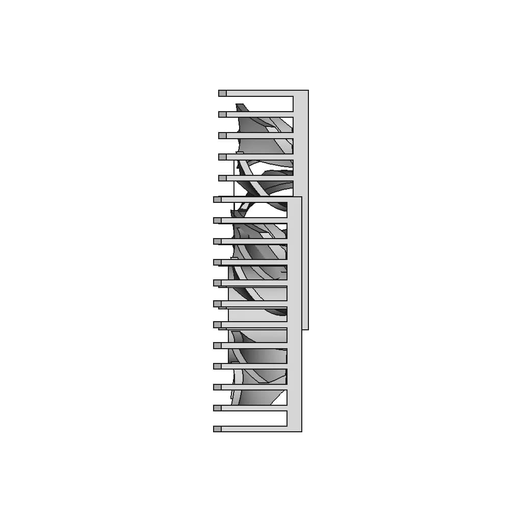 Raspberry Pi 4B Heatsink (Radiator Cooling Fan) | 3D Engineering Design File_90_0_degree_snapshot