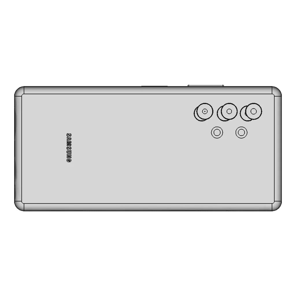 Samsung A13 3D Model | 3D Engineering Design File_0_0_degree_snapshot