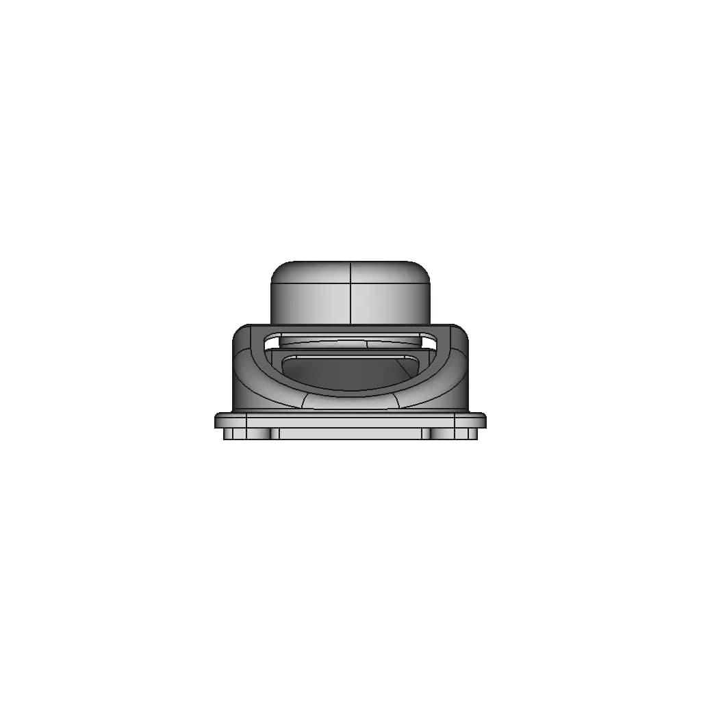 Visaton Sc 3.7 Nd Wp 8 Ohm - Downloadable CAD Representation_270_0_degree_snapshot