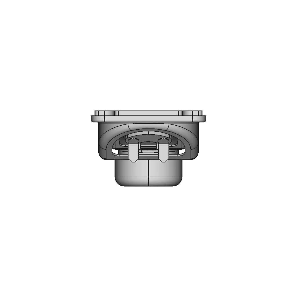 Visaton Sc 3.7 Nd Wp 8 Ohm - Downloadable CAD Representation_90_0_degree_snapshot