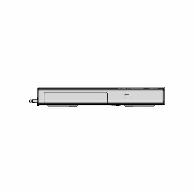 Sony Dvp - Sr510H - Downloadable CAD Representation