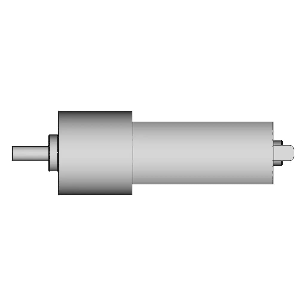 Jl-16A050-75 Gear Motor | High-Quality CAD Model_90_0_degree_snapshot