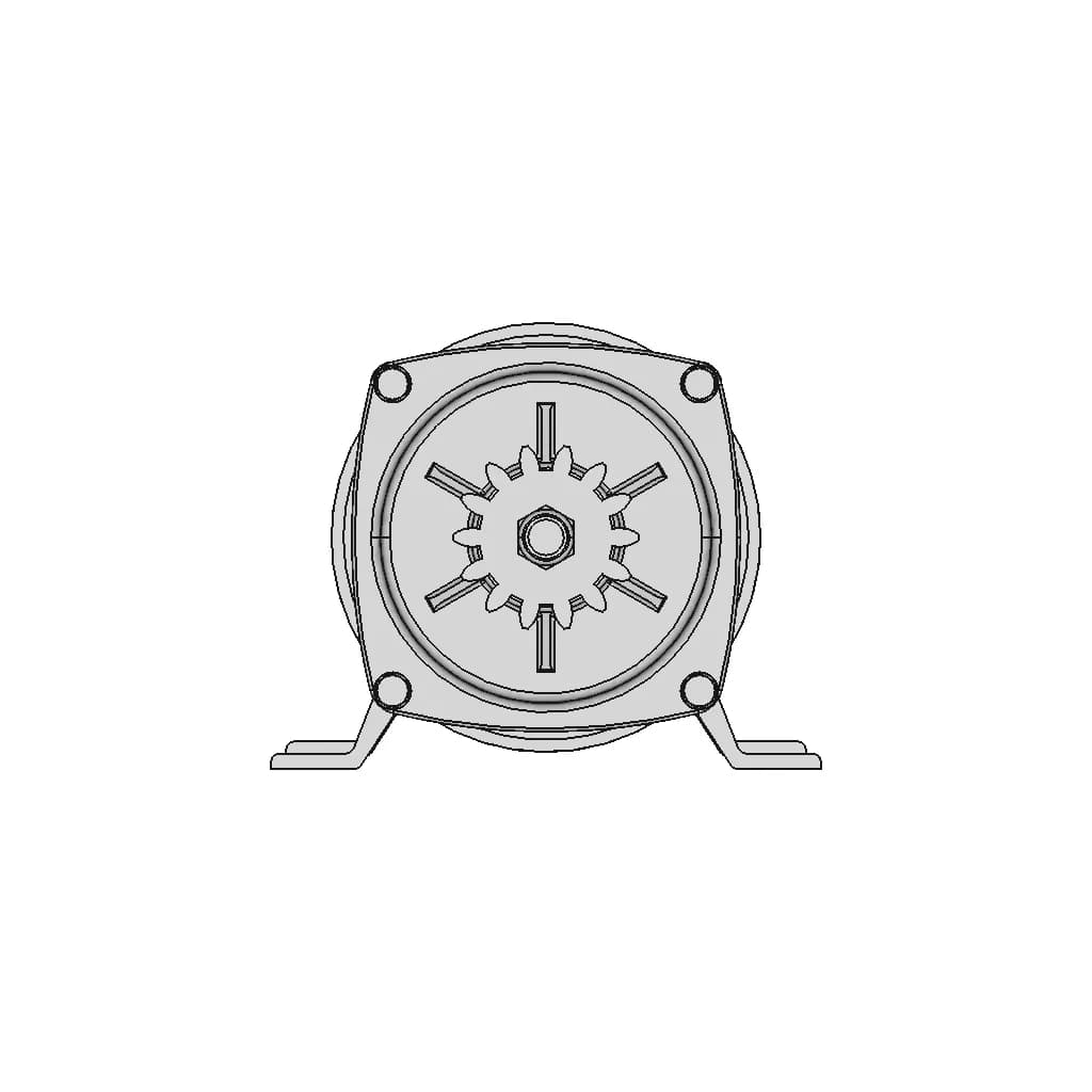 Electric Motor 48V1000W (Lunyee) | 3D Engineering Design File_0_0_degree_snapshot