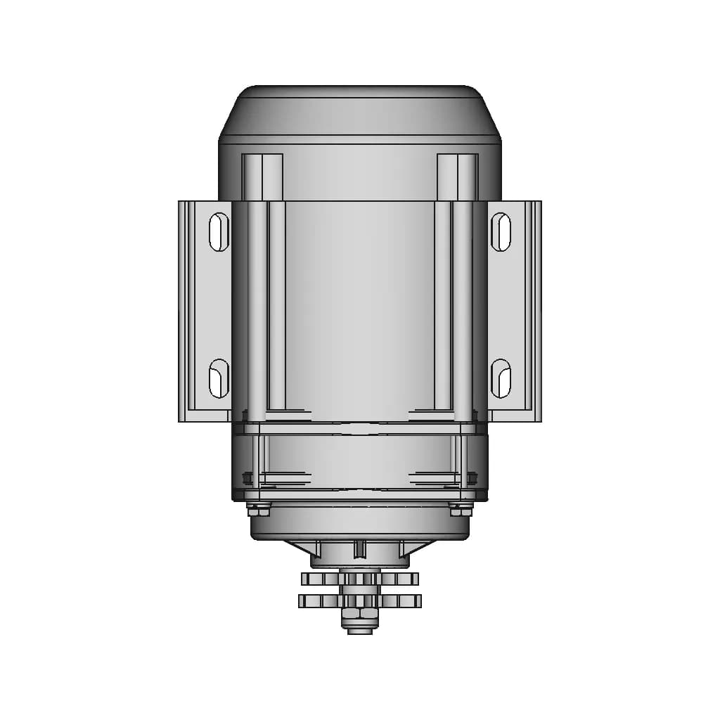 Electric Motor 48V1000W (Lunyee) | 3D Engineering Design File_270_0_degree_snapshot
