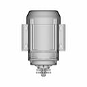 Electric Motor 48V1000W (Lunyee) | 3D Engineering Design File_270_0_degree_snapshot