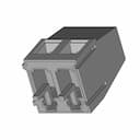 Bloque De Terminales 2P Rojo | 3D Engineering Design File_60_30_degree_snapshot