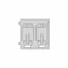 Bloque De Terminales 2P Rojo | 3D Engineering Design File_90_0_degree_snapshot