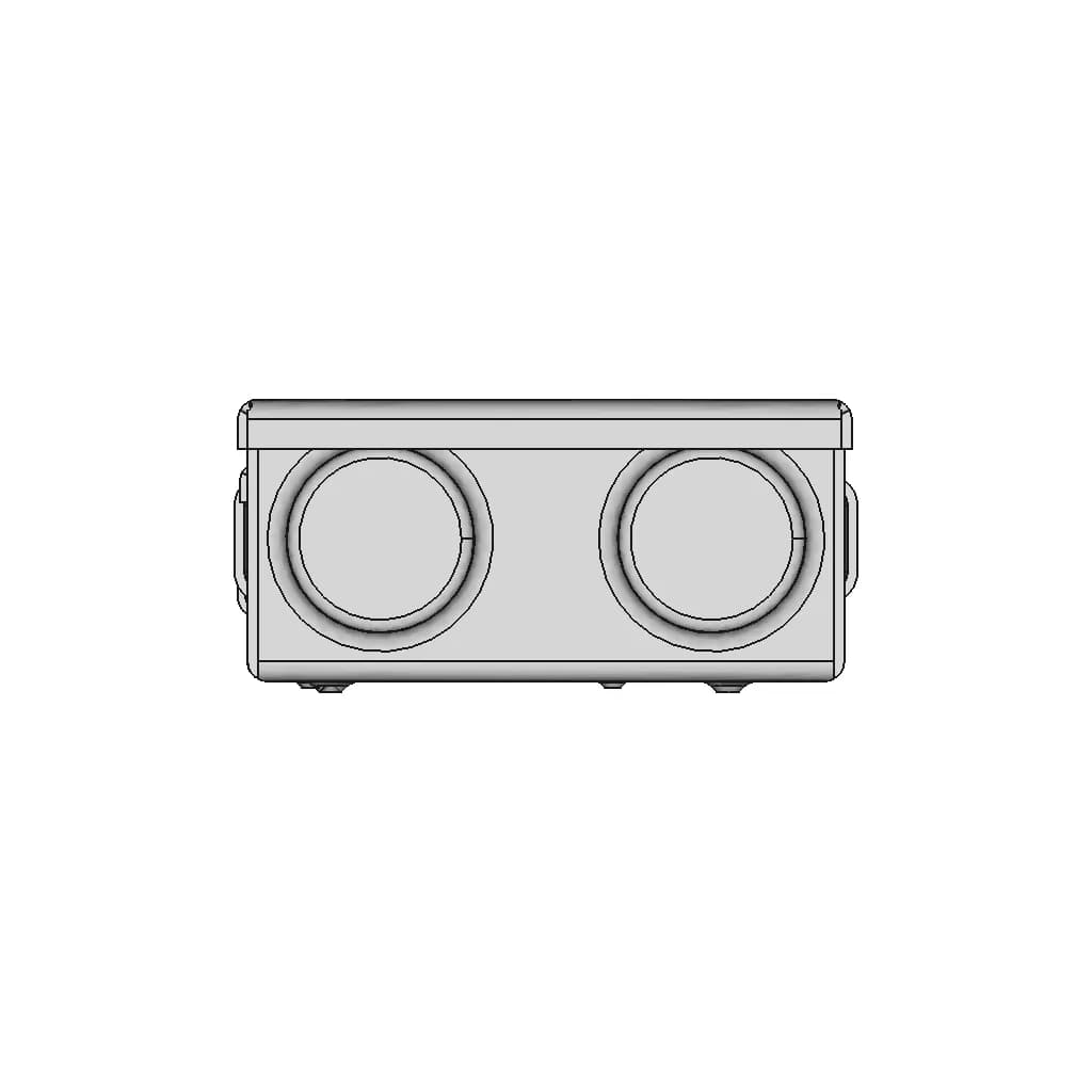 Electrical Fuse Box - Sheet Metal Model - Standard Mechanical Component_0_0_degree_snapshot