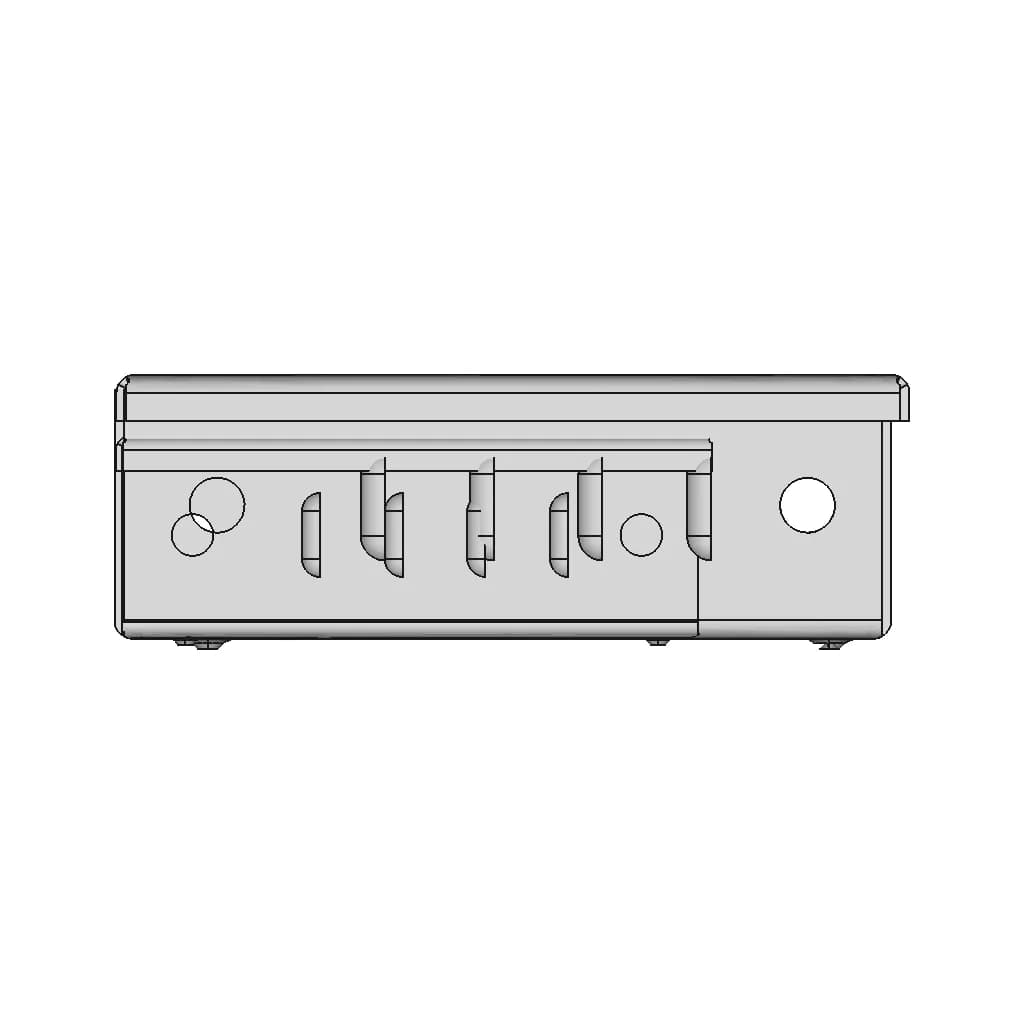 Electrical Fuse Box - Sheet Metal Model - Standard Mechanical Component_0_270_degree_snapshot