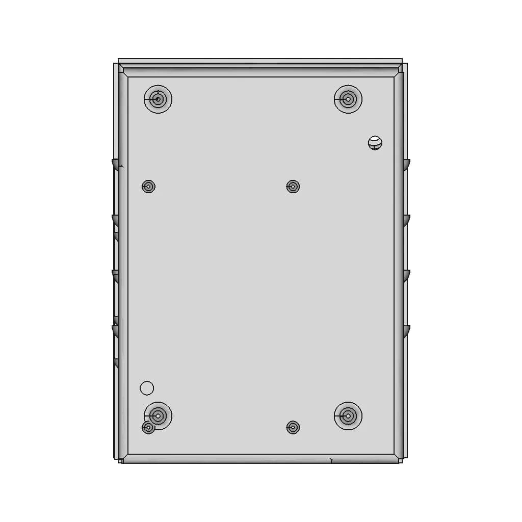 Electrical Fuse Box - Sheet Metal Model - Standard Mechanical Component_90_0_degree_snapshot