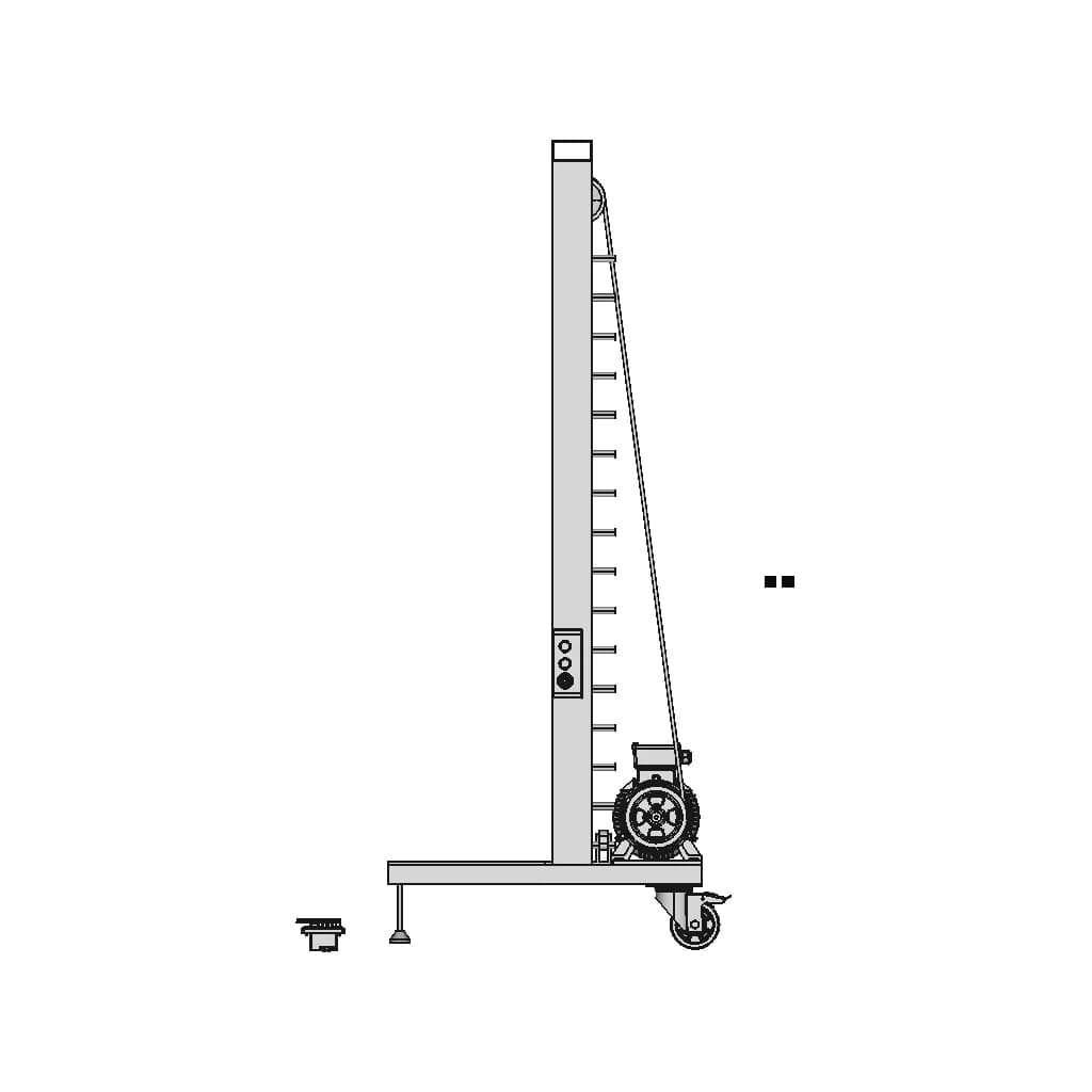 Bag Lifter - Standard Mechanical Component_0_90_degree_snapshot