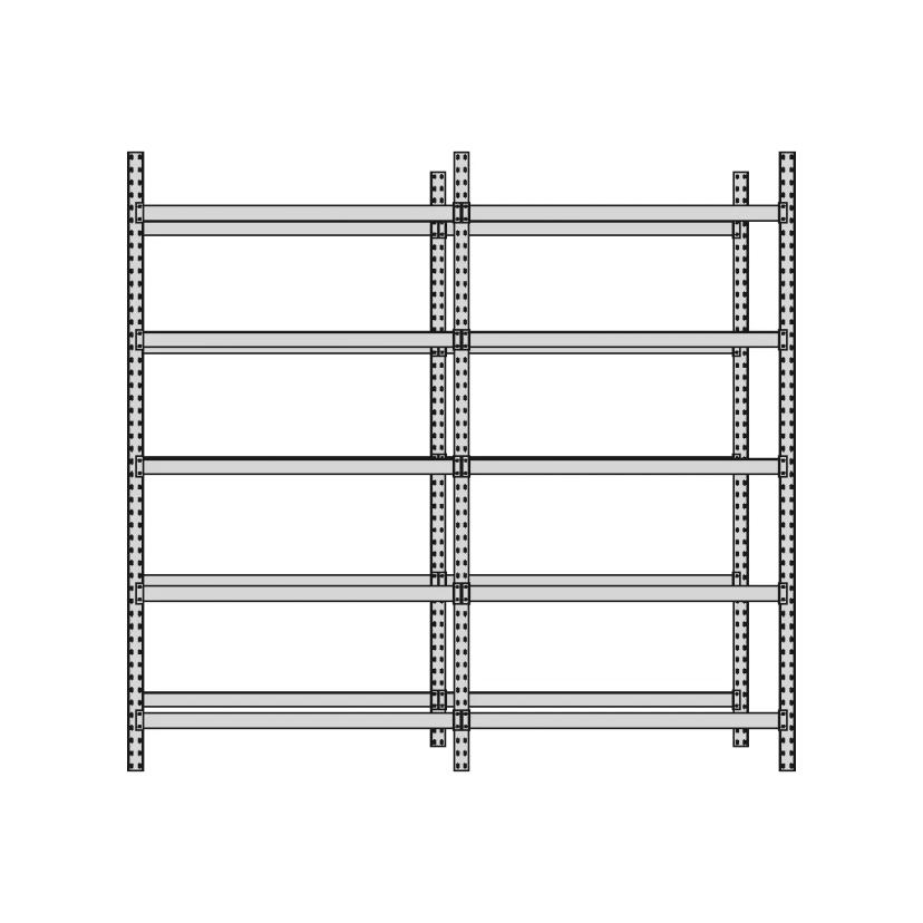 The Slotted Angle Rack | 3D Engineering Design File