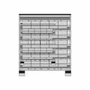 Mild Steel 4 Wheel Nut Bolt Trolley - Downloadable CAD Representation_0_90_degree_snapshot