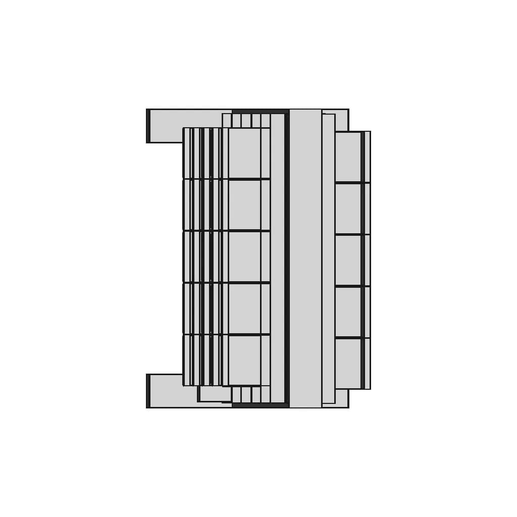 Mild Steel 4 Wheel Nut Bolt Trolley - Downloadable CAD Representation_270_0_degree_snapshot