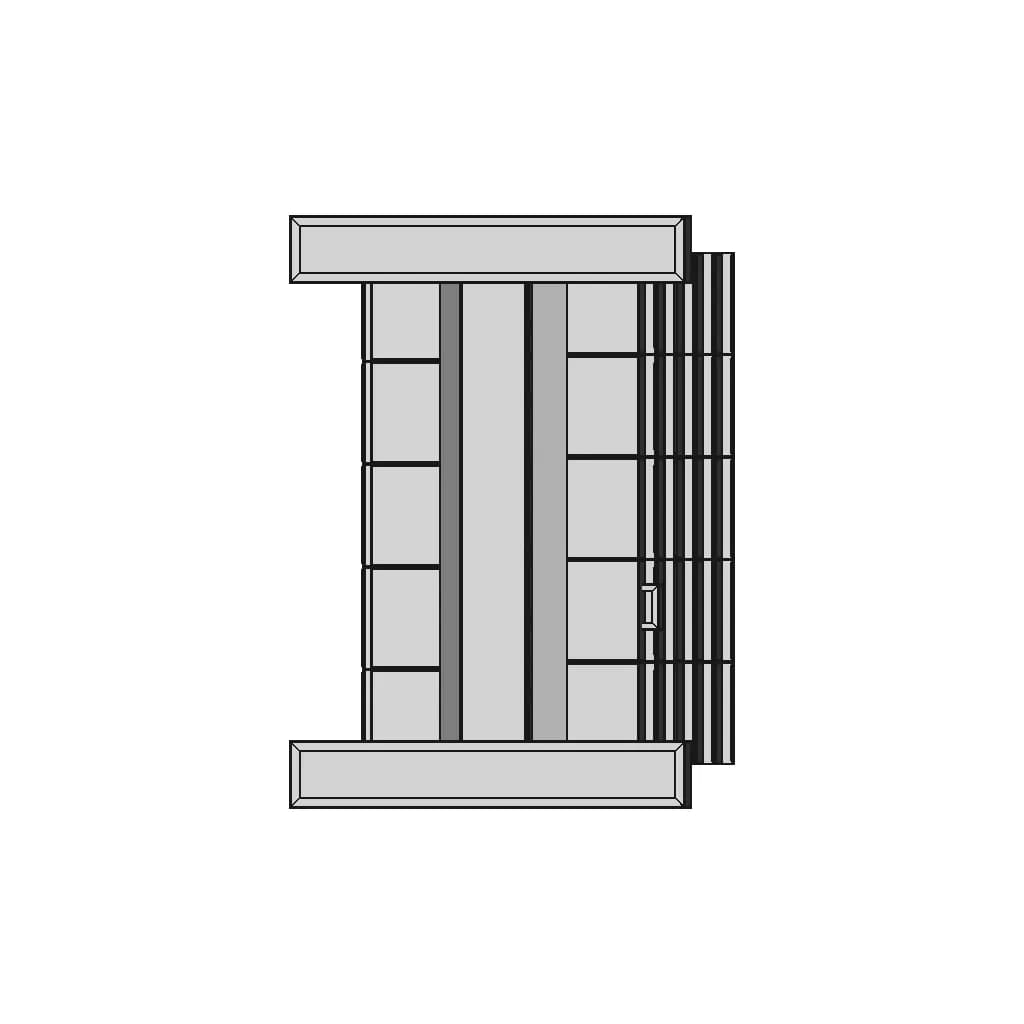 Mild Steel 4 Wheel Nut Bolt Trolley - Downloadable CAD Representation_90_0_degree_snapshot
