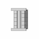 Mild Steel 4 Wheel Nut Bolt Trolley - Downloadable CAD Representation_90_0_degree_snapshot