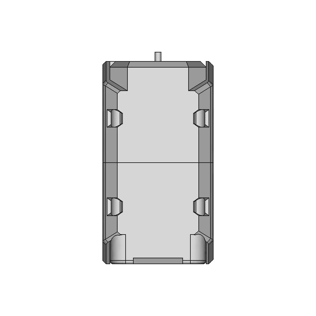 Houssing For Battery 8S - Downloadable CAD Representation_90_0_degree_snapshot