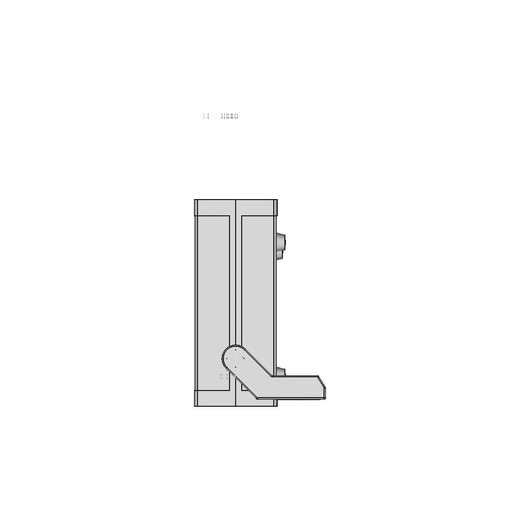 Kunststoffgehäuse 200X175X70 | High-Quality CAD Model_0_90_degree_snapshot