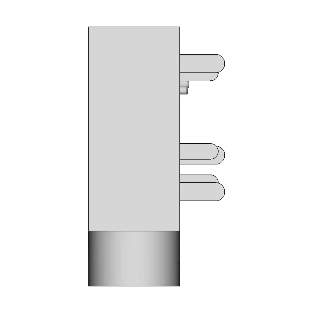 3.5Mm Audio Jack Pj-320A | High-Quality CAD Model_0_90_degree_snapshot