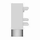 3.5Mm Audio Jack Pj-320A | High-Quality CAD Model_0_90_degree_snapshot