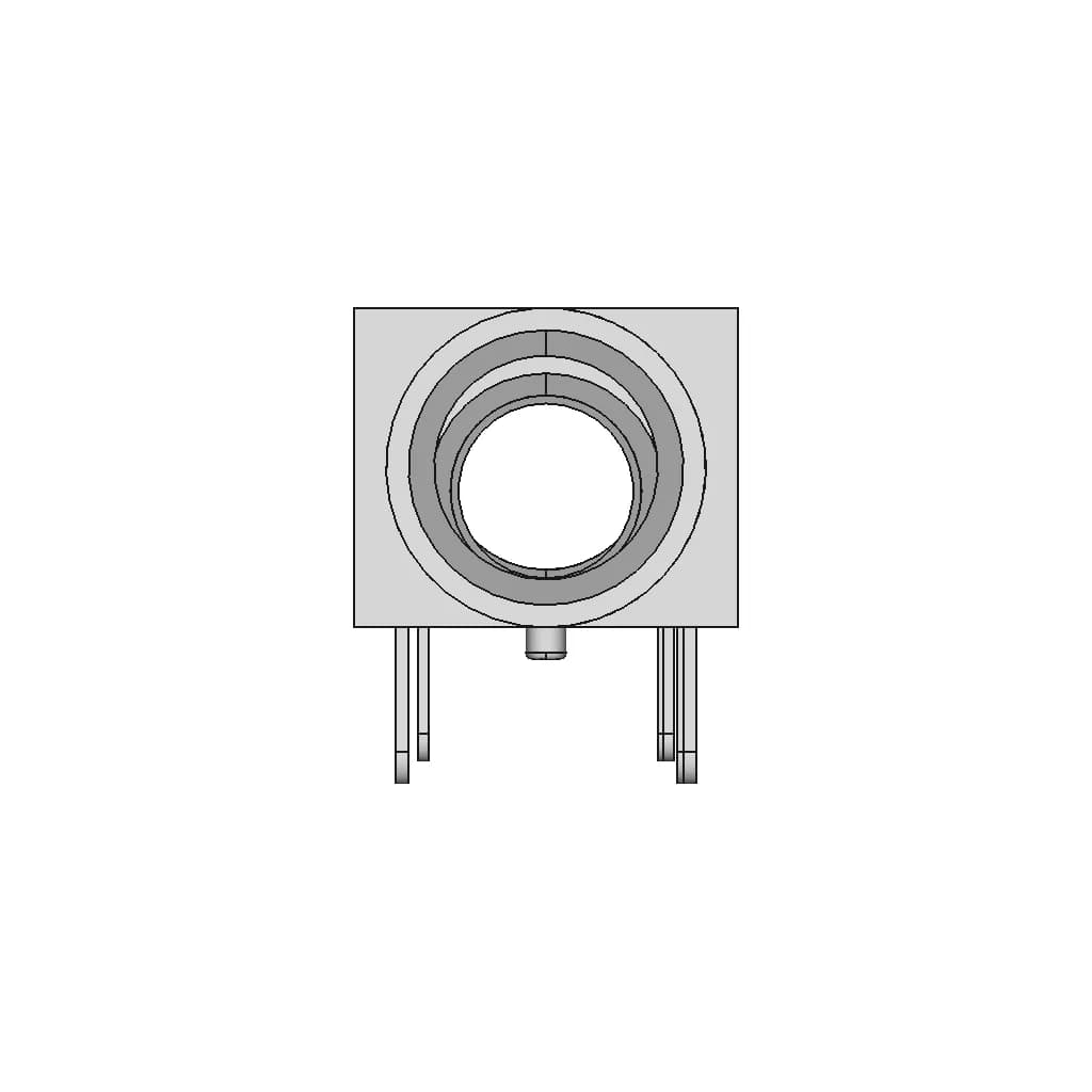 3.5Mm Audio Jack Pj-320A | High-Quality CAD Model_90_0_degree_snapshot