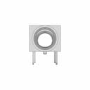3.5Mm Audio Jack Pj-320A | High-Quality CAD Model_90_0_degree_snapshot