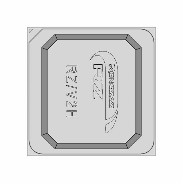Renesas Rz/V2H | 3D Engineering Design File