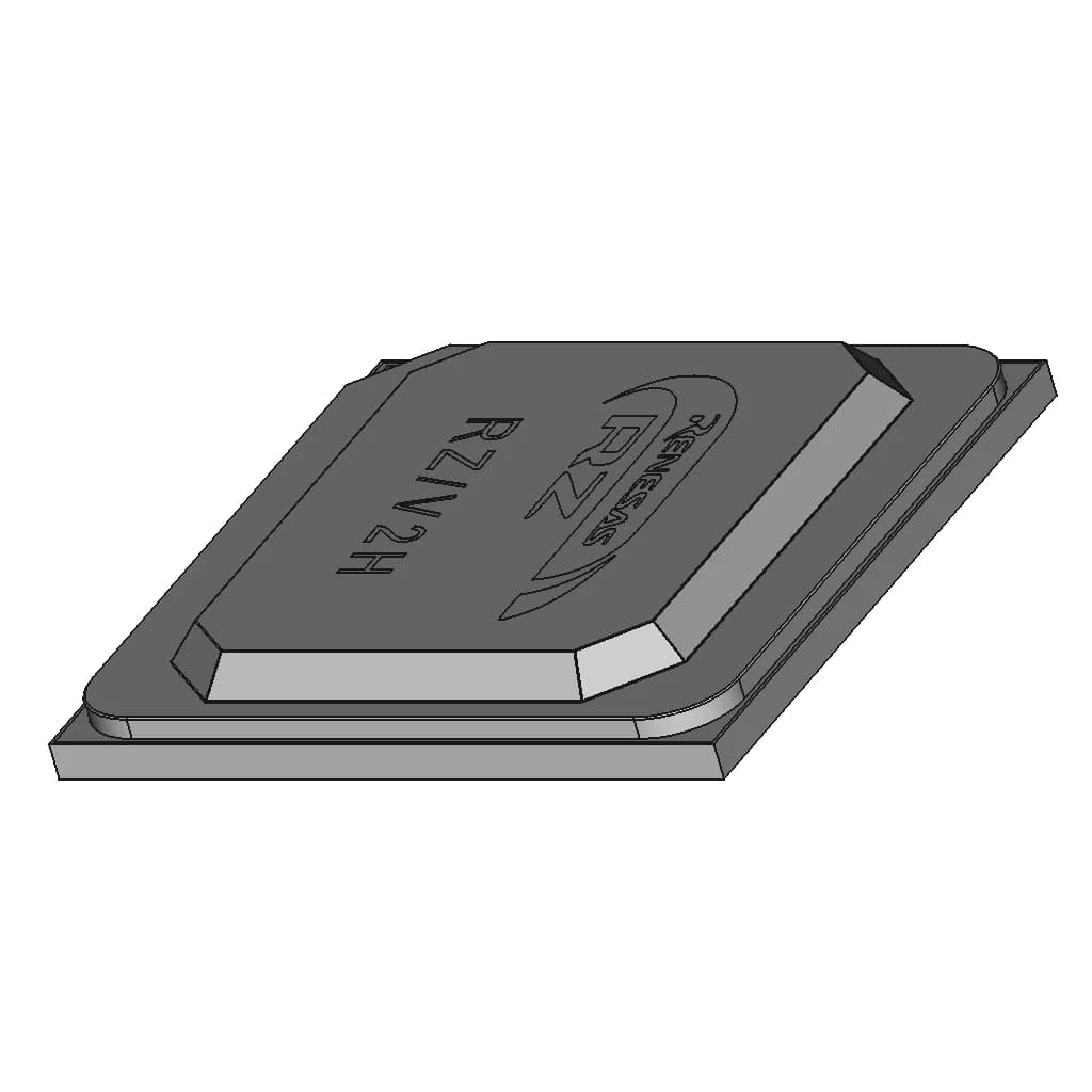 Renesas Rz/V2H | 3D Engineering Design File_60_30_degree_snapshot