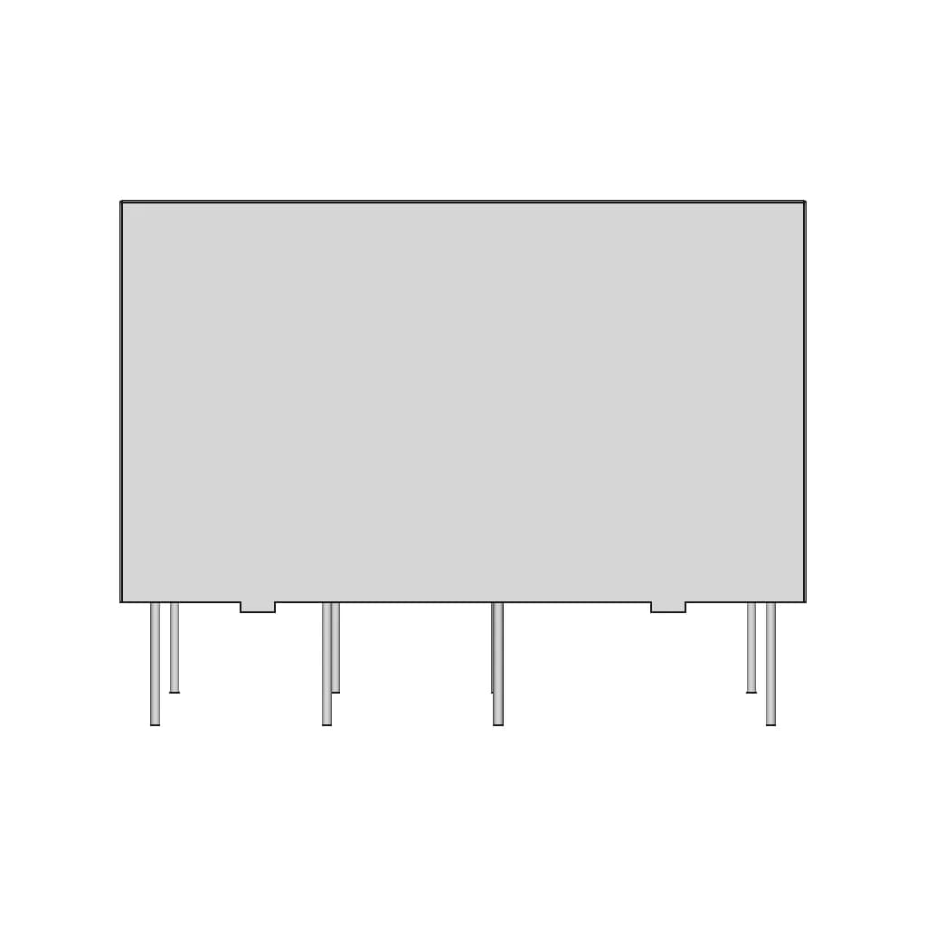 Dpdt Relay Pcb Mount | 3D Engineering Design File_90_0_degree_snapshot
