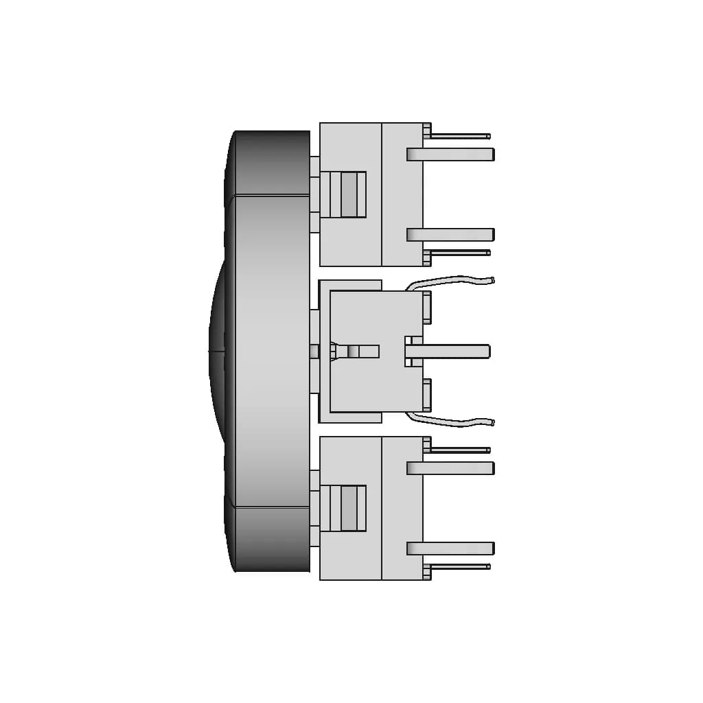 5 Way Button | 3D Engineering Design File_0_90_degree_snapshot