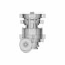 Mini Winch 3D Printed - Standard Mechanical Component_270_0_degree_snapshot