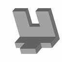 Vertical U-Slot Support Bracket | 3D Engineering Design File_60_30_degree_snapshot