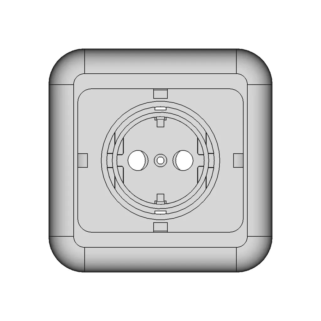 Socket(Розетка) - Standard Mechanical Component_0_0_degree_snapshot