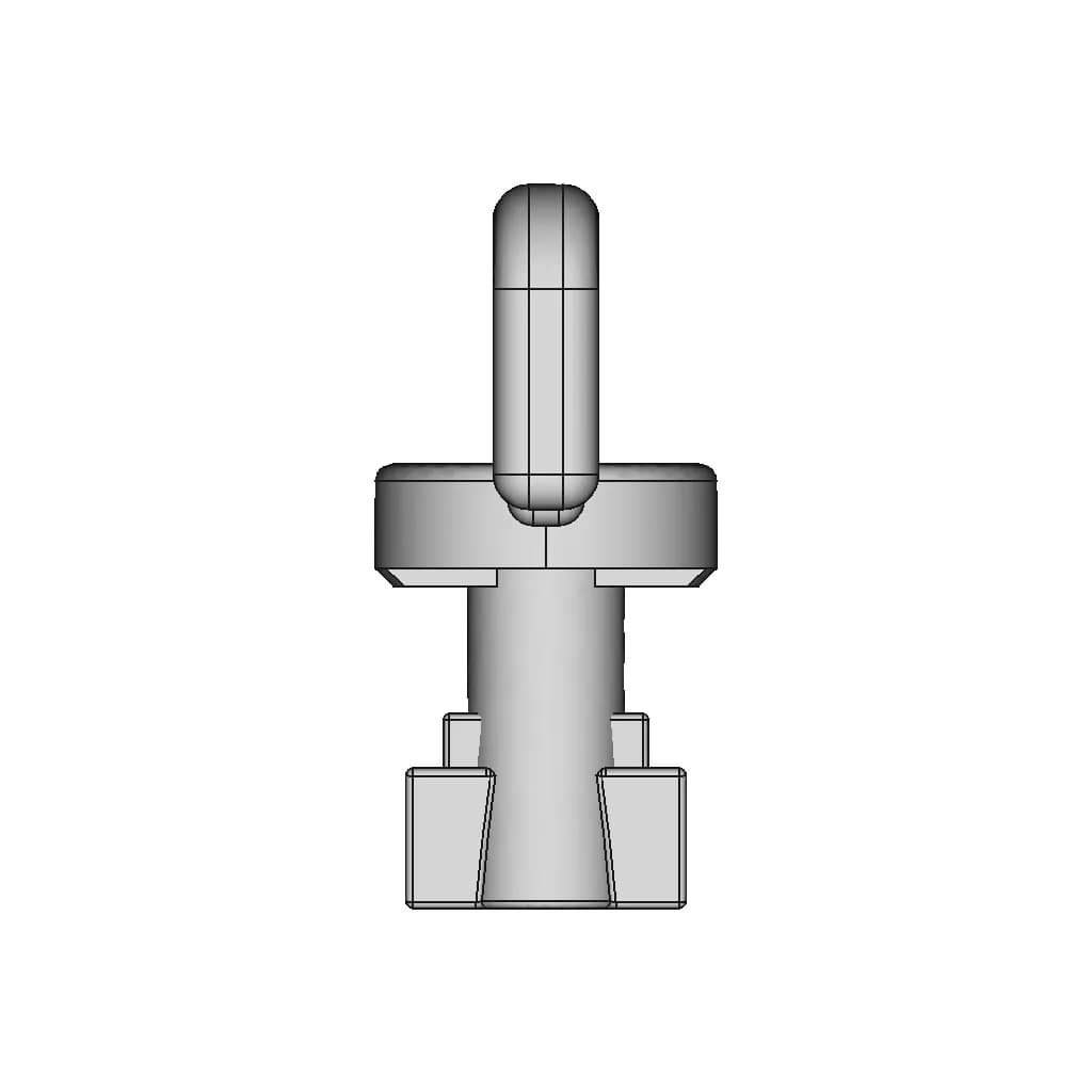 Ferplast Atlas 30 Connecter Tab - Standard Mechanical Component_0_90_degree_snapshot