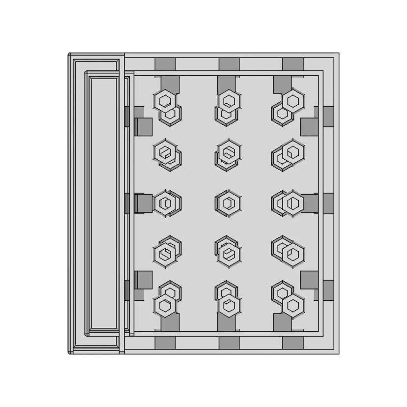 Screwdriver And 4Mm Bit Holder Tray - Downloadable CAD Representation