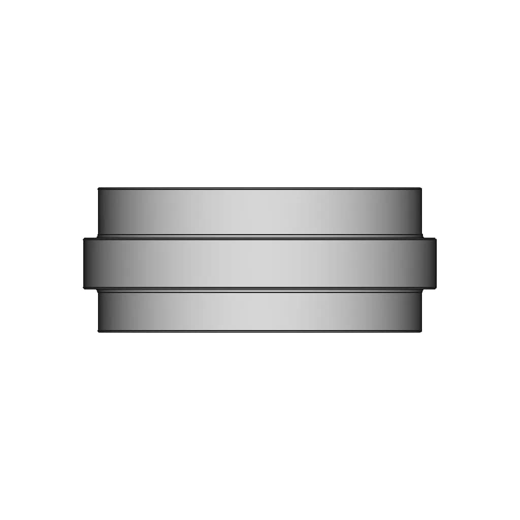 1/25 Scale Model Wheel - Downloadable CAD Representation_0_90_degree_snapshot