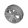 1/25 Scale Model Wheel - Downloadable CAD Representation_60_30_degree_snapshot