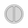 40Mm Gasmask Plug Russian Gost And Nato Rd40 - Downloadable CAD Representation_0_0_degree_snapshot