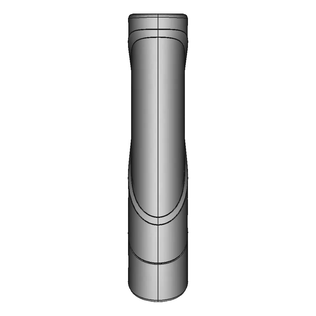 Shampoo Bottle - Modeling In Freecad 004 | High-Quality CAD Model_270_0_degree_snapshot