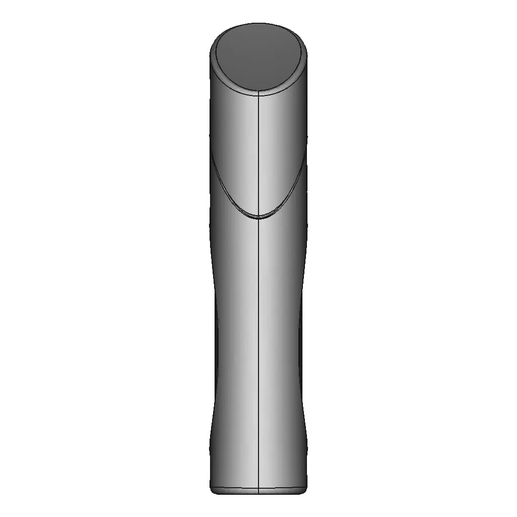 Shampoo Bottle - Modeling In Freecad 004 | High-Quality CAD Model_90_0_degree_snapshot