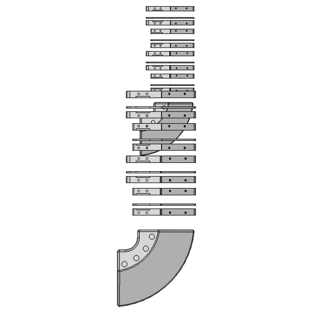 3D Upate Chassis One 70Mm Ground Deck Circle | High-Quality CAD Model_270_0_degree_snapshot