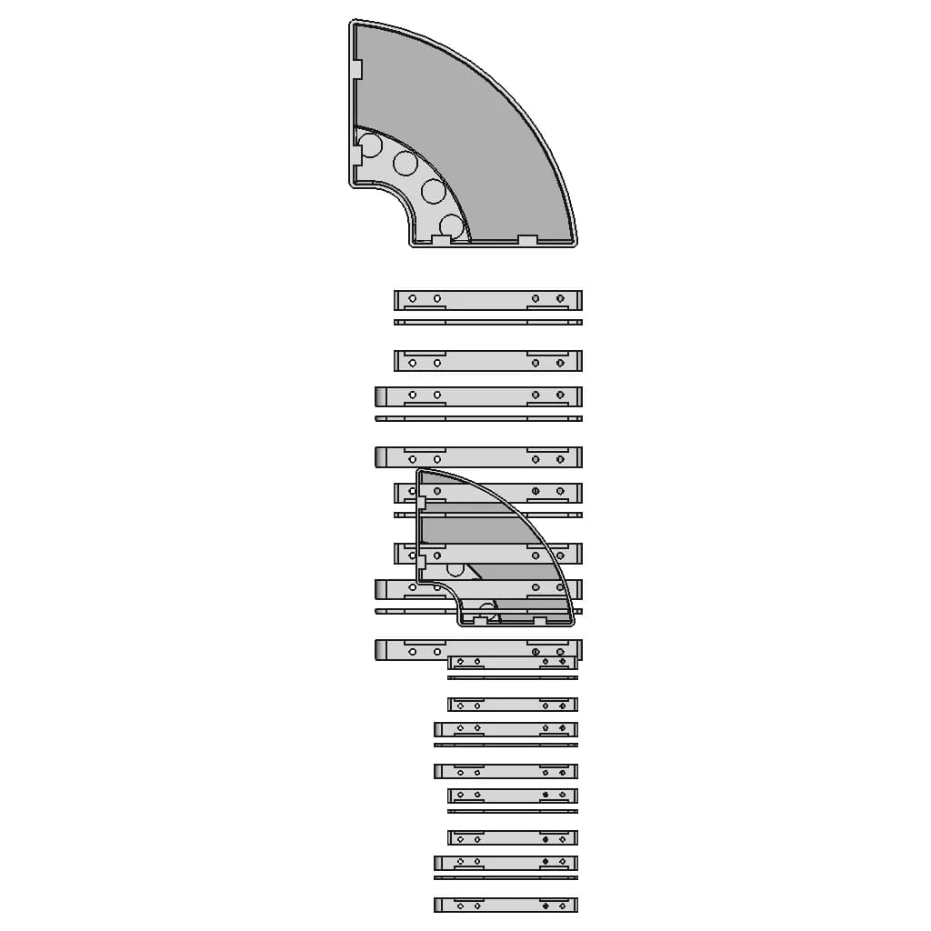 3D Upate Chassis One 70Mm Ground Deck Circle | High-Quality CAD Model_90_0_degree_snapshot