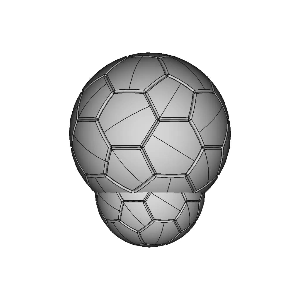 Soccer Ball - Standard Mechanical Component_0_0_degree_snapshot