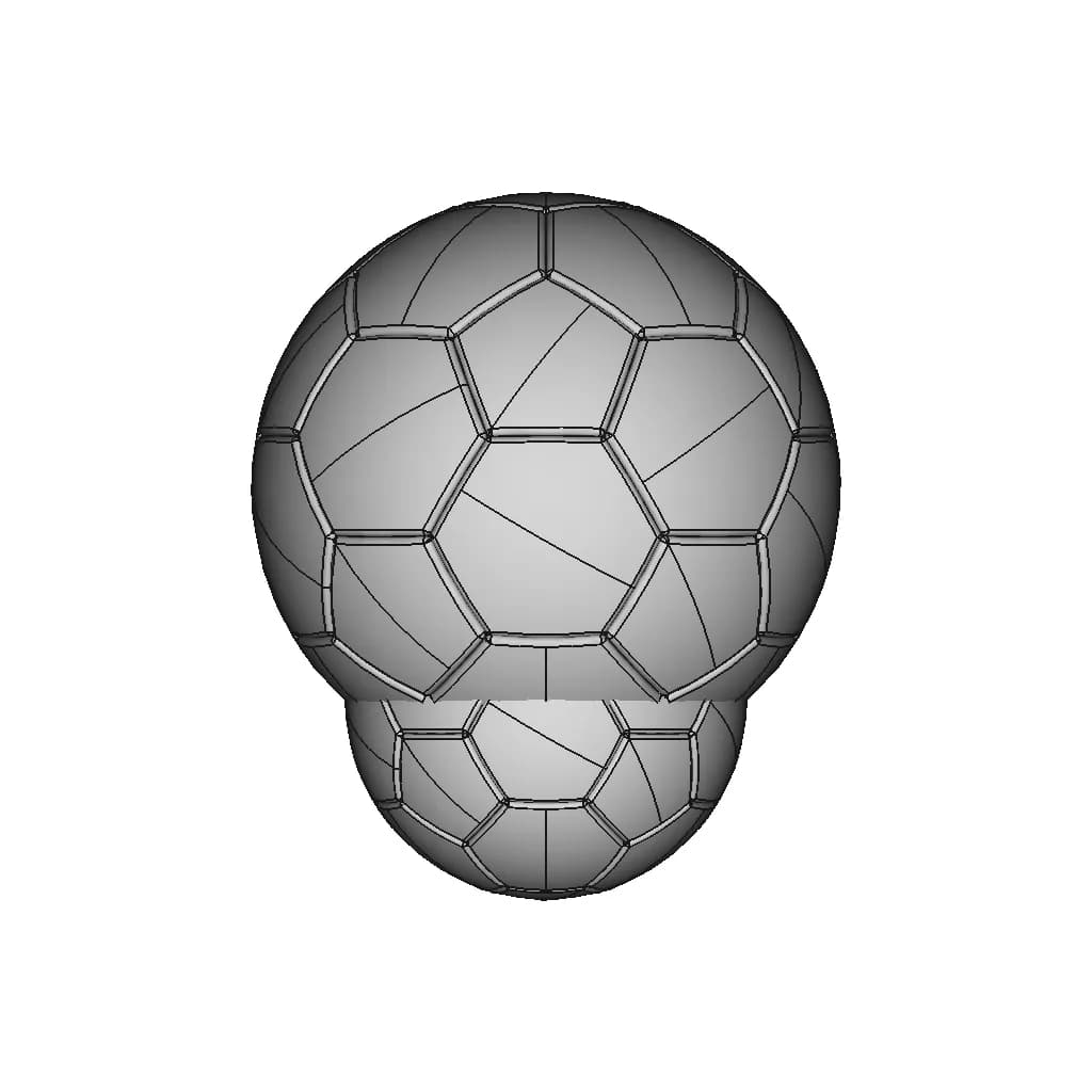 Soccer Ball - Standard Mechanical Component_0_90_degree_snapshot